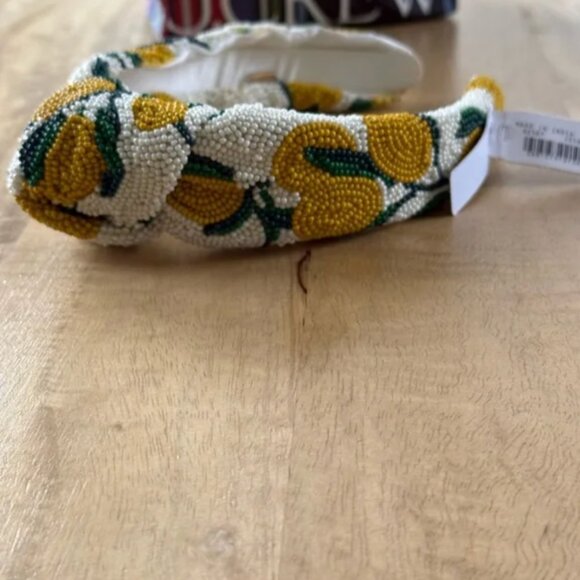 J. Crew Beaded limoncello headband - beaded lemons - Picture 2 of 4